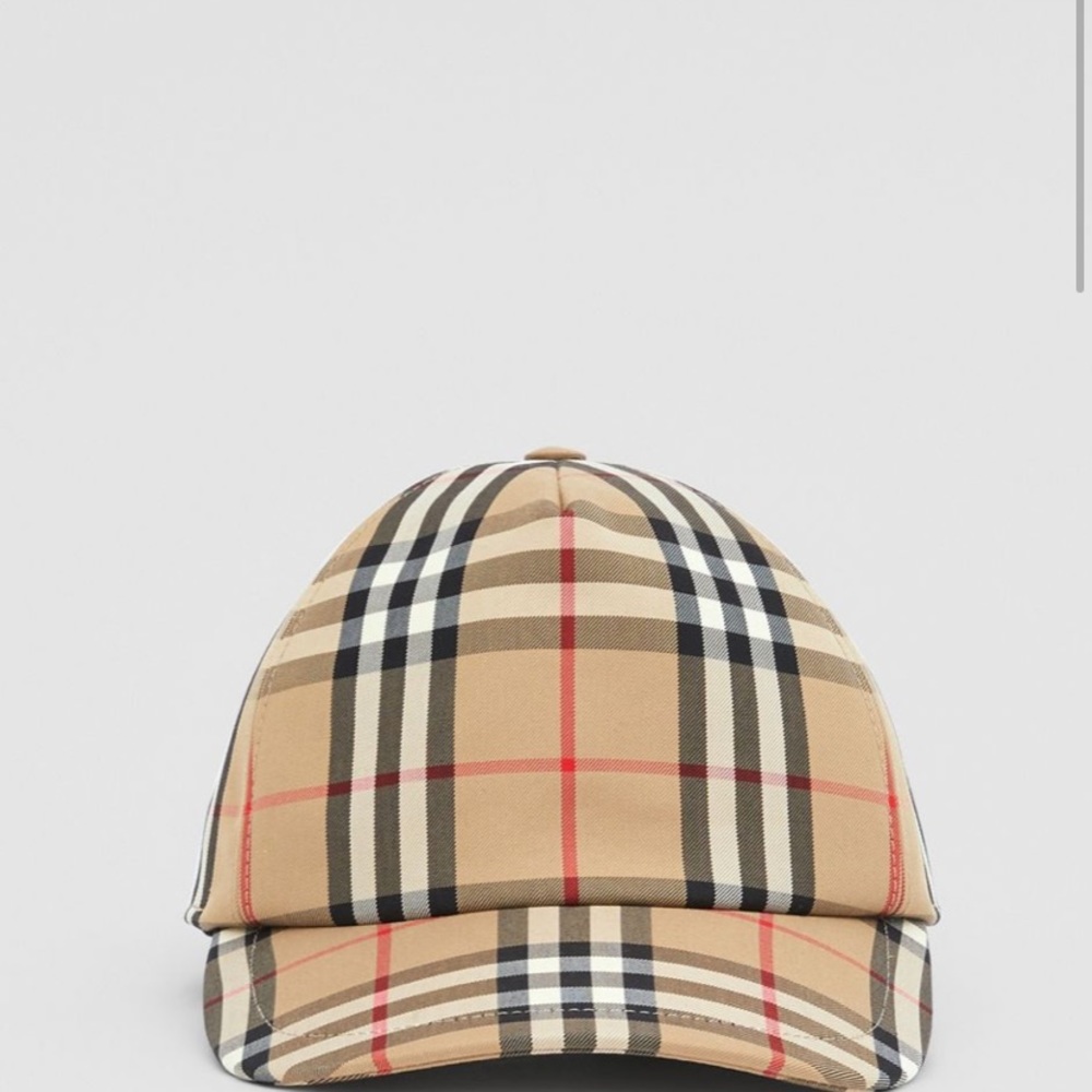 Burberry baseball cap